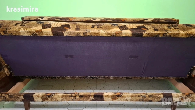 Диван с два фотьоила, снимка 5 - Дивани и мека мебел - 53212568