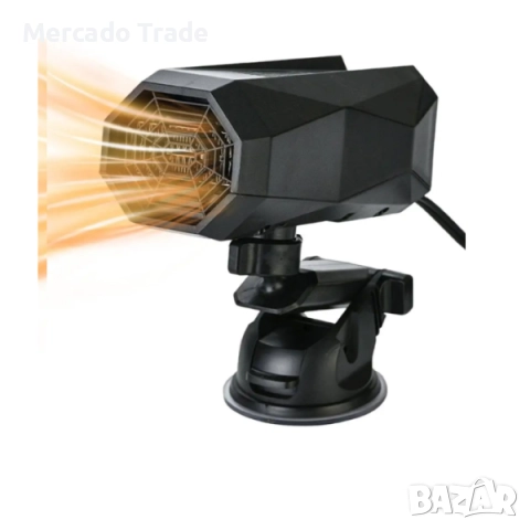 Вентилаторна печка за кола, Mercado Trade, 12V, 150W, Черен, снимка 5 - Аксесоари и консумативи - 51768082