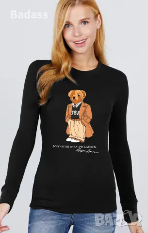 Нови дамски блузи размери XS-5XL, снимка 9 - Блузи с дълъг ръкав и пуловери - 49096443