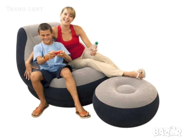 Надуваем фотьойл-кресло СУПЕР УДОБЕН НА ТОП ЦЕНА, снимка 5 - Други - 48918875