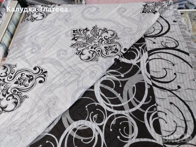 Двулицеви капитонирани шалтета в Покривки за легло в гр. Варна ...