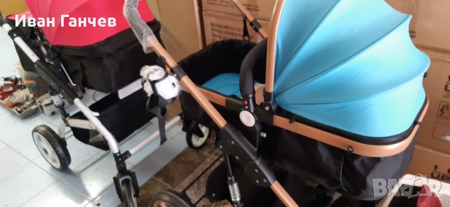 Детска количка зимна и лятна с комарник НОВИ с Гаранция 