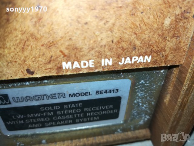 wagner receiver-solid state=japan/sweden 2203210840, снимка 16 - Ресийвъри, усилватели, смесителни пултове - 32253780