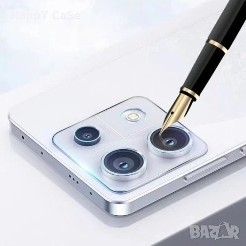 Xiaomi Redmi Note 13 Pro 4G 5G / 13 Pro+ / 13 4G 5G / 3D 9H Стъклен протектор за камера, снимка 6 - Фолия, протектори - 43788467