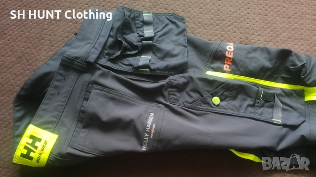 HELLY HANSEN 77471 Construction Stretch Work Trousers разме 52 / L еластичен работен панталон W4-701, снимка 9 - Панталони - 52860901
