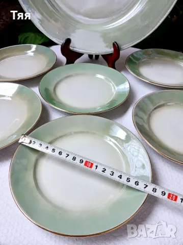 Седефен сервиз за торта на Китка , снимка 4 - Сервизи - 50434912