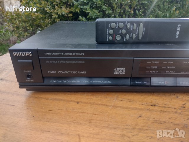 Philips  CD 482, снимка 5 - Ресийвъри, усилватели, смесителни пултове - 39944409