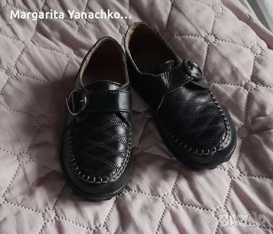 Нови детски кожени  мокасини, снимка 3 - Детски маратонки - 51933460