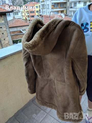 Дамски кожух от естествена кожа 3/4, снимка 6 - Палта, манта - 33201504