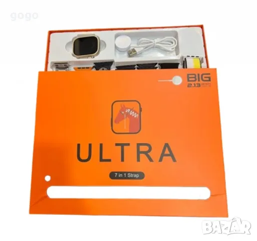 Смарт часовник 7 в 1 Ultra, 49mm, 2.13 infinite display - Перфектният избор за стил и функционалност, снимка 6 - Смарт часовници - 48265560