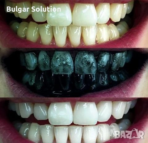 Избелваща пудра за зъби от кокосов въглен(активен) - 100% Натурална!, снимка 4 - Козметика за лице - 52281883