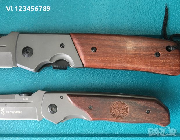 Огромен  сгъваем нож, Browning 125х275, снимка 6 - Ножове - 39554335