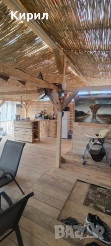 Стационарнa караванa с голям навес на Градина, снимка 12 - Каравани под наем - 53219305