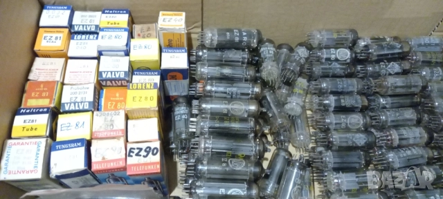 Радио лампи EZ80 - EZ81, снимка 2 - Аудиосистеми - 52346253