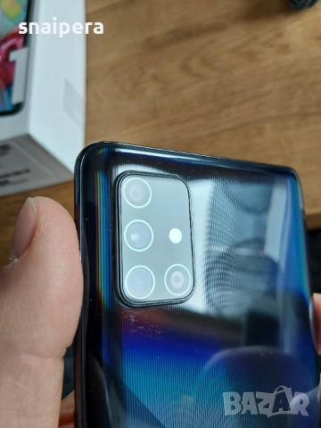 Смартфон Samsung Galaxy A71, снимка 4 - Samsung - 53609596