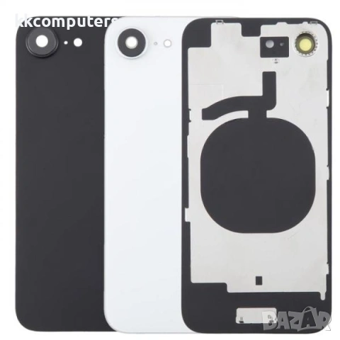 Капак батерия / Задно стъкло Оборудван + Магнит за iPhone 16е 6.1 / Бял / Баркод : 484334