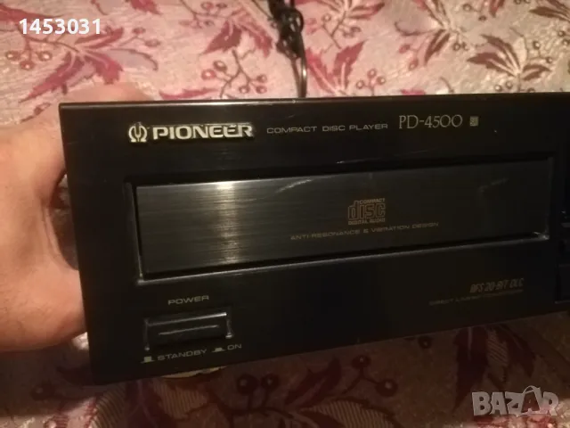 Pioneer CD Player PD 4500, снимка 7 - Аудиосистеми - 47940375