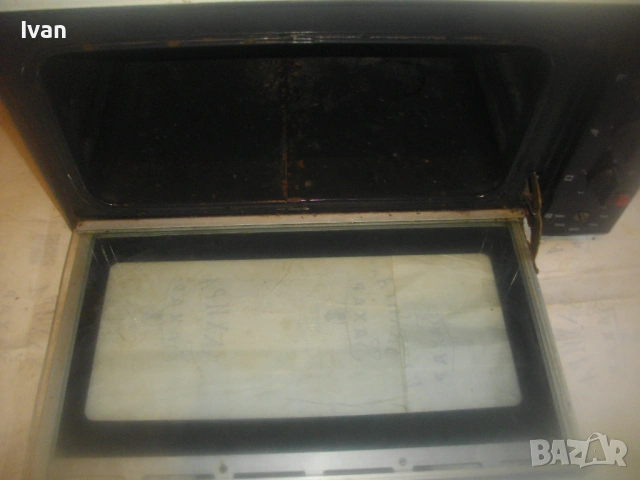 Българска малка комбинирана ел. готварска печка 3310W от Соца НРБ 1987г. ТЕРМА 30 ИКОНОМИК, снимка 14 - Печки, фурни - 53419694