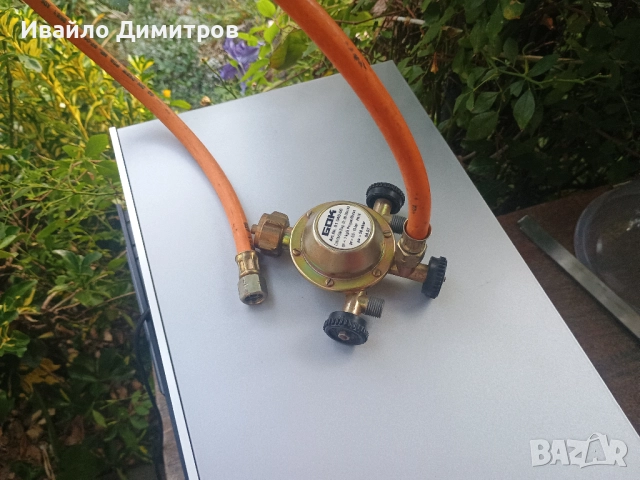 GOK РЕДУЦИР ВЕНТИЛ ЗА ГАЗОВА БУТИЛКА 3 ИЗХОДА, снимка 5 - Газови котлони - 52500144