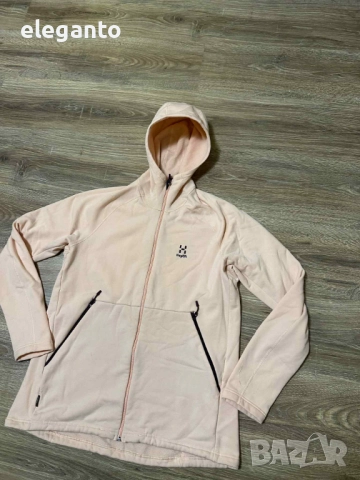 Дамско поларно hoodie HAGLOFS Polartec  Bungy , XL размер, снимка 2 - Якета - 52966853