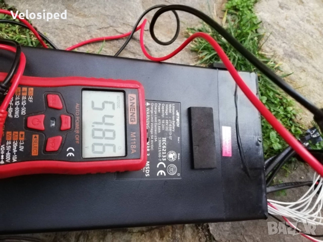 Батерия за скутер с 2 двигателя  48V  -  54.6V   873.6 Wh