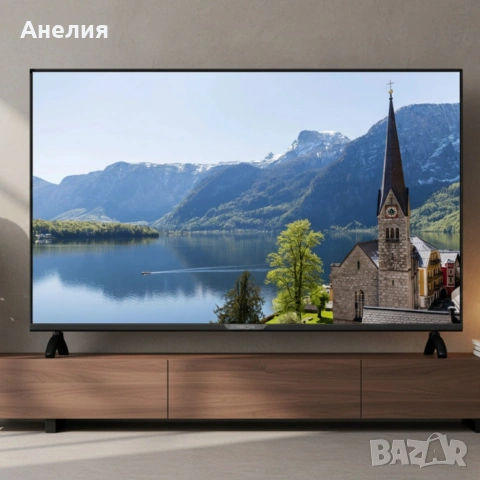 Телевизор Rancore T-55-S-14 – 55 инча 4K Android Smart TV с Wi-Fi, черен, снимка 2 - Телевизори - 53025959