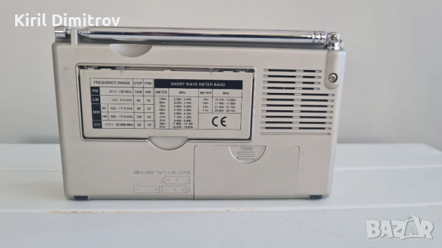 Висококачествено всевълново радио Sangean ATS-606A, снимка 2 - Радиокасетофони, транзистори - 52936305