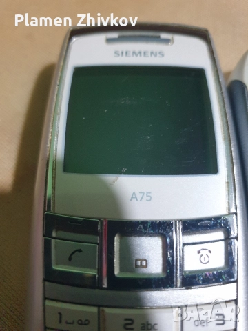 стари мобилни телефони SIMENS M55 и А75 , снимка 12 - Siemens - 52927751