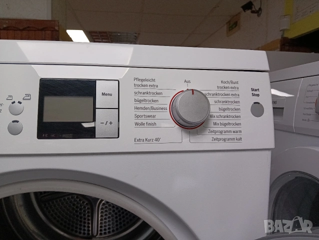 Комплект пералня и сушилня с термопомпа Бош Bosch А+++ 7кг с две години гаранция!, снимка 7 - Перални - 53253119