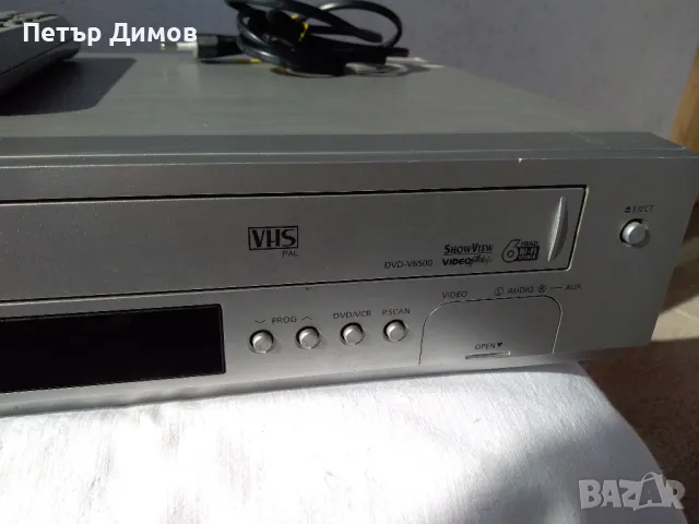 DVD/VHS - SAMSUNG- DVD-V6500-  Комбо., снимка 4 - Плейъри, домашно кино, прожектори - 49067317