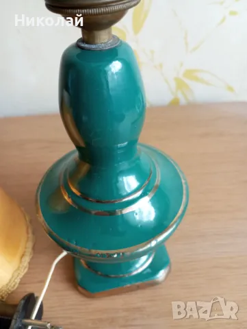 Старинна нощна , настолна порцеланова лампа, снимка 8 - Антикварни и старинни предмети - 49708131