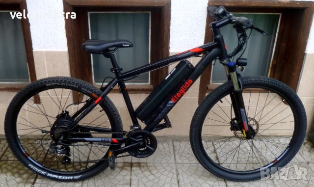 Електрически ЕЛЕГЛИД ! 27.5 цола! Хидравлики !  С ГАЗ и подпомагане! Германия!, снимка 10 - Велосипеди - 52645971