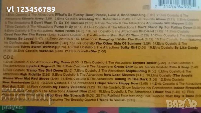 СД -Elvis Costello 'the very best ' incl.She - 2 CD МУЗИКА, снимка 4 - CD дискове - 27686265