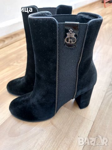   Боти Дарис кадифе, снимка 3 - Дамски боти - 39195688
