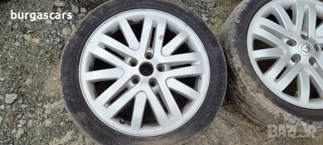 Алуминиеви джанти 17ки Renault Laguna II - 340лв, снимка 2 - Гуми и джанти - 43286617