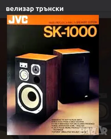JVC-SK1000, снимка 2 - Тонколони - 47622588