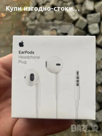 Жични слушалки Apple Earpods, снимка 1 - Слушалки, hands-free - 47971030