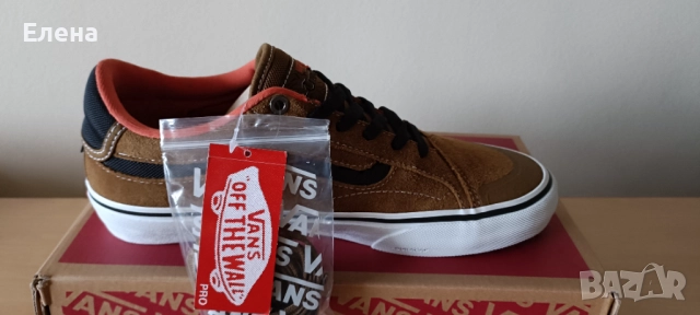 Кецове от ест. кожа VANS, снимка 3 - Кецове - 51831298