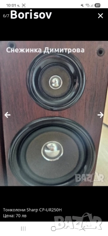 Тонколони Sharp CP-UR250H, снимка 6 - Тонколони - 52104389