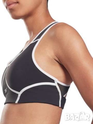 REEBOK Спортен сутиен Lux Racer Colorblocked Padded H51697, снимка 4 - Корсети, бюстиета, топове - 40447815