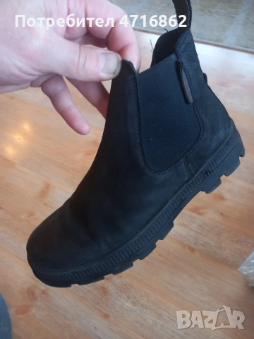 Дамски,черни челси боти, снимка 3 - Дамски боти - 53253733