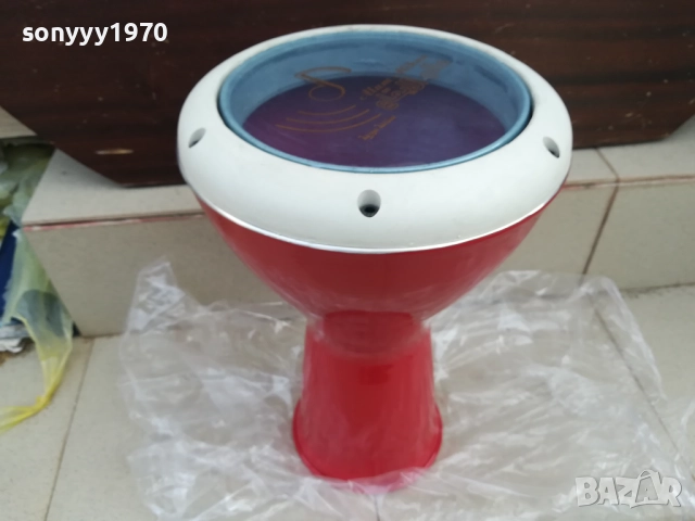 ЧЕРВЕНА ТАРАМБУКА-ГОЛЯМА ОТ СИРИЯ 0309252129, снимка 2 - Ударни инструменти - 51597531