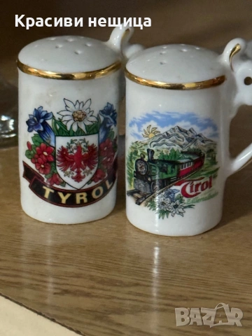 Австрийски комплект солница и пиперница, снимка 3 - Други ценни предмети - 53107736