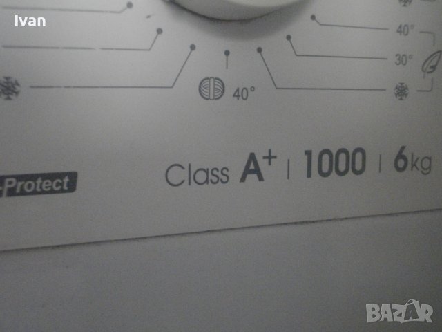 ЗА ЧАСТИ/ЗА РЕМОНТ-1000 об/мин-6,0 кг-Автоматична Пералня-EXGUISIT WM6810-Почти Нова-Работеща, снимка 8 - Перални - 37911052