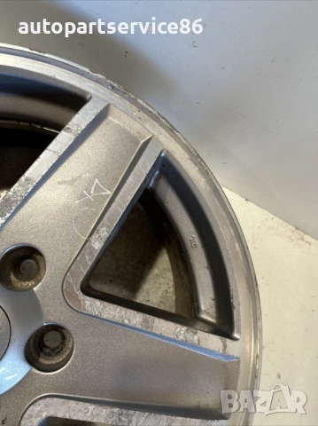 Алуминиев диск 5 спици 6.5x17 ET39 за Jeep Compass Patriot (2008), снимка 2 - Части - 53595082