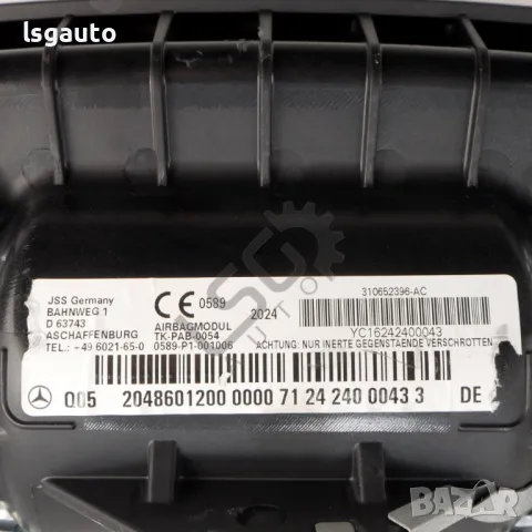 AIRBAG табло Mercedes-Benz C-Class 204 (W/S/C) 2007-2014 ID: 144745, снимка 4 - Части - 49557486