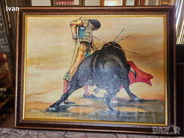 Маслени картини рисувани на пано , снимка 5 - Картини - 51213756