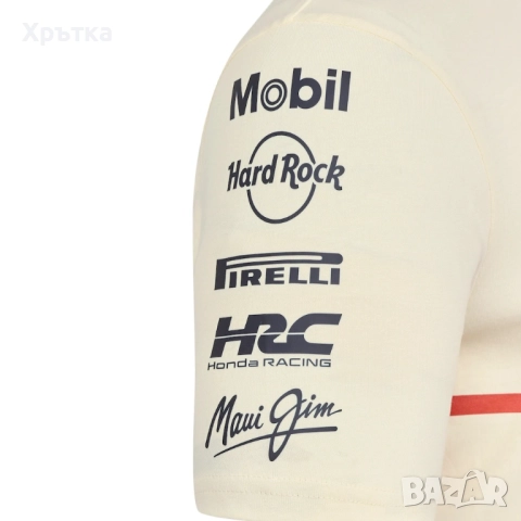 Red Bull Racing Heritage T-Shirt - Оригинална мъжка тениска размер L, снимка 5 - Тениски - 52756045