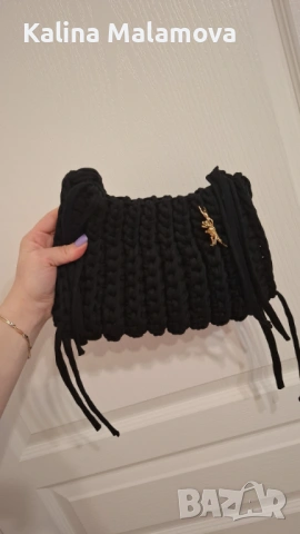 Плетена дамска чанта