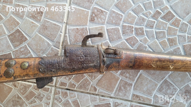 Пушка, кремъклийка, шишане, бойлия, фитилна пушка, снимка 6 - Антикварни и старинни предмети - 53262340
